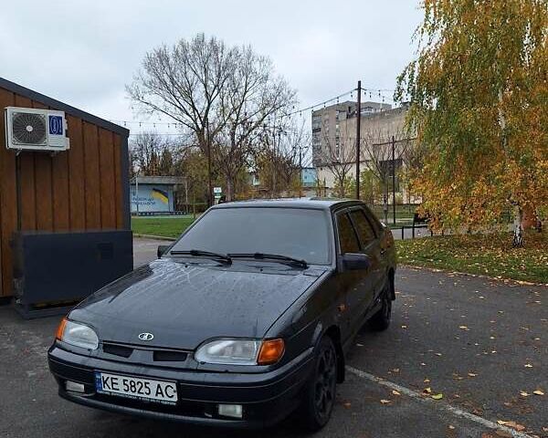 Черный ВАЗ 2115 Самара, объемом двигателя 1.5 л и пробегом 309 тыс. км за 2800 $, фото 2 на Automoto.ua