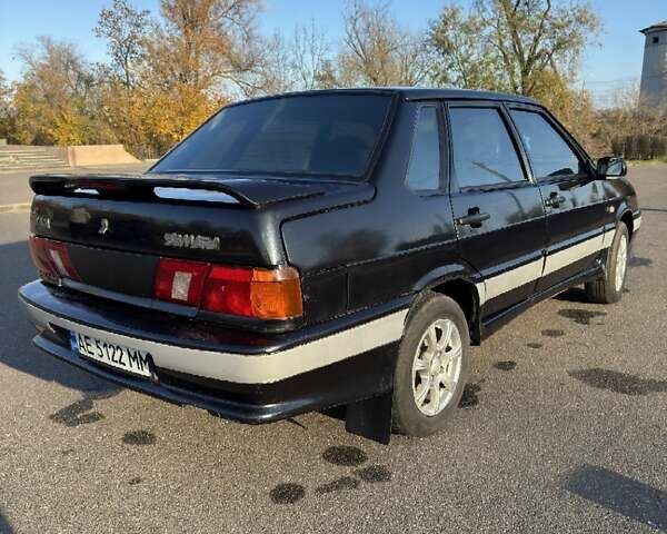 Черный ВАЗ 2115 Самара, объемом двигателя 1.5 л и пробегом 125 тыс. км за 2400 $, фото 8 на Automoto.ua