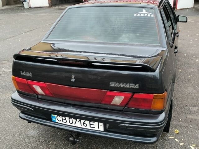 Чорний ВАЗ 2115 Самара, об'ємом двигуна 1.5 л та пробігом 1000 тис. км за 1150 $, фото 1 на Automoto.ua