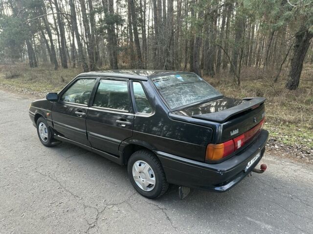 Черный ВАЗ 2115 Самара, объемом двигателя 1.5 л и пробегом 200 тыс. км за 1399 $, фото 6 на Automoto.ua