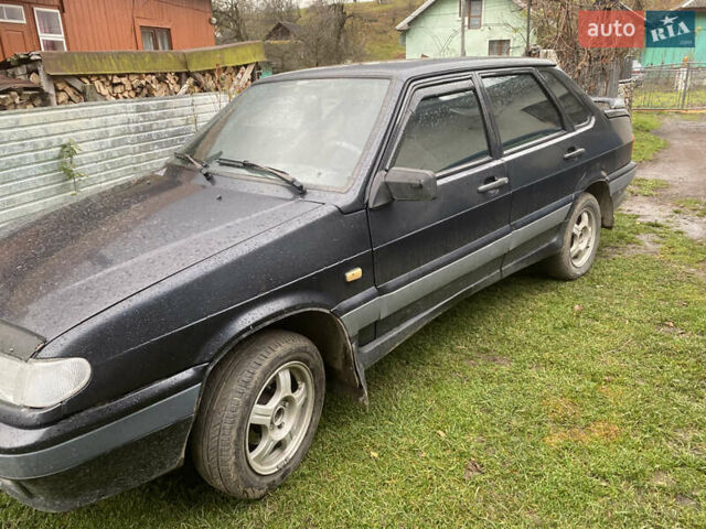 Чорний ВАЗ 2115 Самара, об'ємом двигуна 1.5 л та пробігом 111 тис. км за 1400 $, фото 4 на Automoto.ua