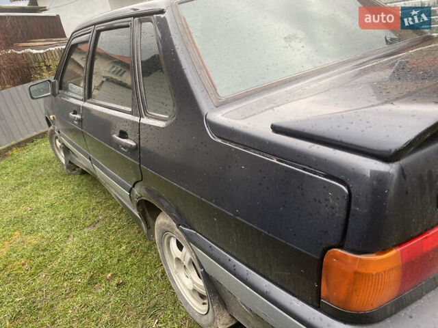 Чорний ВАЗ 2115 Самара, об'ємом двигуна 1.5 л та пробігом 111 тис. км за 1400 $, фото 1 на Automoto.ua