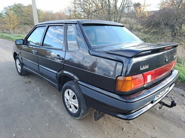 Черный ВАЗ 2115 Самара, объемом двигателя 1.5 л и пробегом 250 тыс. км за 2400 $, фото 3 на Automoto.ua