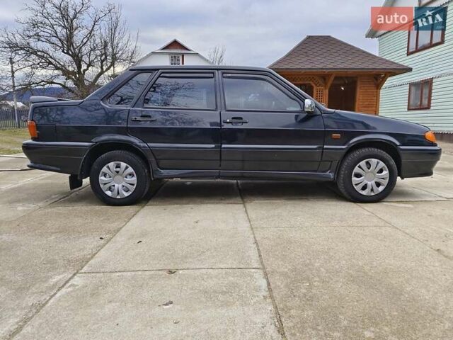 Черный ВАЗ 2115 Самара, объемом двигателя 1.5 л и пробегом 140 тыс. км за 1900 $, фото 3 на Automoto.ua