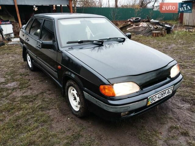 Черный ВАЗ 2115 Самара, объемом двигателя 1.5 л и пробегом 130 тыс. км за 1750 $, фото 15 на Automoto.ua