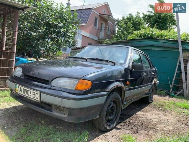 Черный ВАЗ 2115 Самара, объемом двигателя 1.5 л и пробегом 137 тыс. км за 1200 $, фото 3 на Automoto.ua