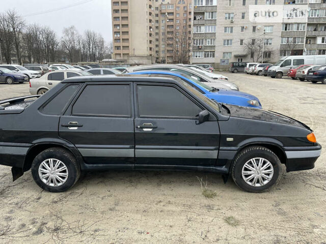 Чорний ВАЗ 2115 Самара, об'ємом двигуна 1.5 л та пробігом 230 тис. км за 2300 $, фото 5 на Automoto.ua