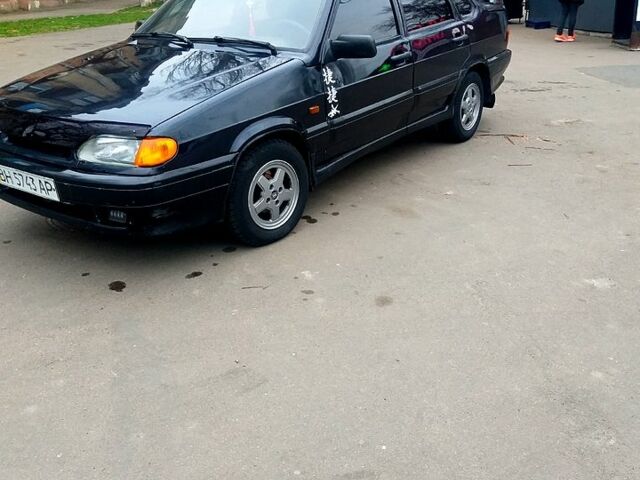 Черный ВАЗ 2115 Самара, объемом двигателя 1.5 л и пробегом 0 тыс. км за 1800 $, фото 1 на Automoto.ua