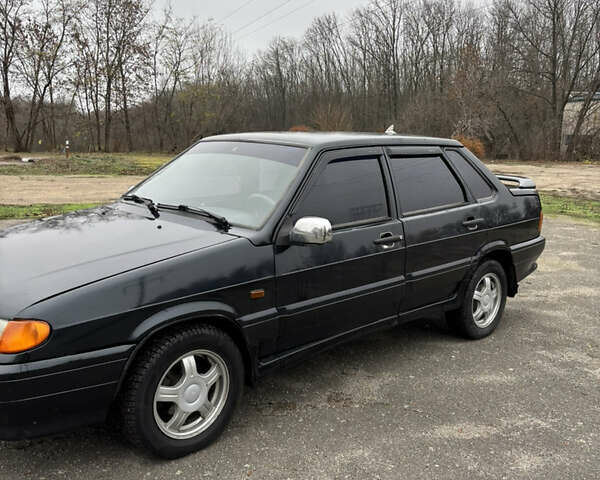 Чорний ВАЗ 2115 Самара, об'ємом двигуна 1.5 л та пробігом 179 тис. км за 2300 $, фото 2 на Automoto.ua