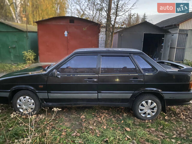 Чорний ВАЗ 2115 Самара, об'ємом двигуна 1.5 л та пробігом 312 тис. км за 1350 $, фото 4 на Automoto.ua