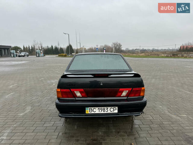 Черный ВАЗ 2115 Самара, объемом двигателя 1.5 л и пробегом 169 тыс. км за 1300 $, фото 10 на Automoto.ua