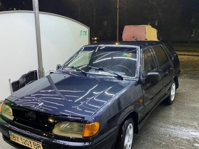 Черный ВАЗ 2115 Самара, объемом двигателя 1.5 л и пробегом 198 тыс. км за 1700 $, фото 6 на Automoto.ua