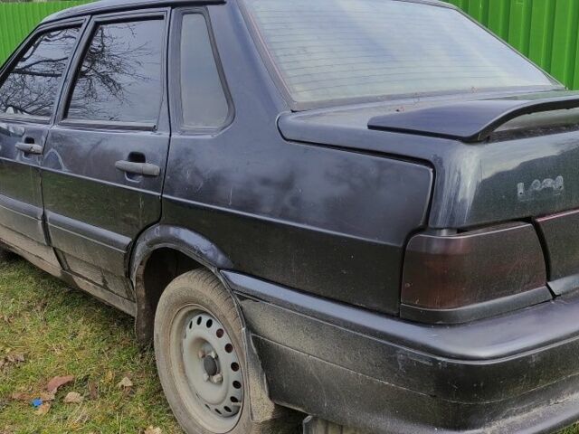 Чорний ВАЗ 2115 Самара, об'ємом двигуна 1.5 л та пробігом 270 тис. км за 750 $, фото 5 на Automoto.ua