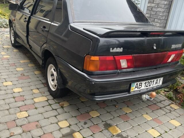 Черный ВАЗ 2115 Самара, объемом двигателя 1.5 л и пробегом 130 тыс. км за 1850 $, фото 2 на Automoto.ua