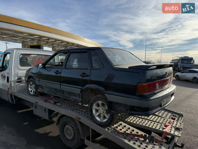 Черный ВАЗ 2115 Самара, объемом двигателя 0 л и пробегом 140 тыс. км за 650 $, фото 5 на Automoto.ua