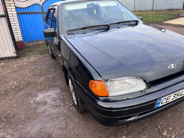 Черный ВАЗ 2115 Самара, объемом двигателя 1.5 л и пробегом 265 тыс. км за 1750 $, фото 1 на Automoto.ua