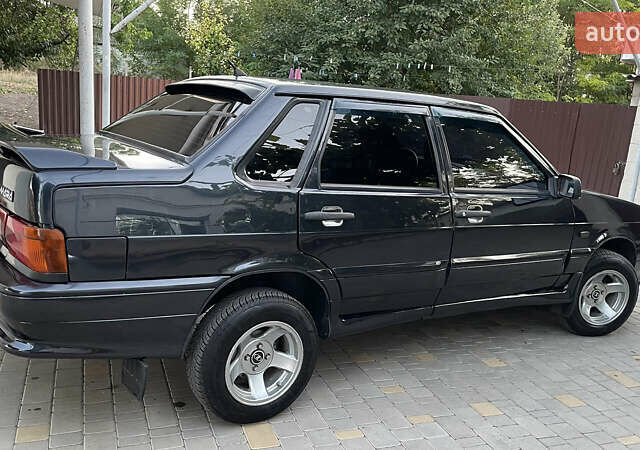 Чорний ВАЗ 2115 Самара, об'ємом двигуна 1.5 л та пробігом 190 тис. км за 2450 $, фото 7 на Automoto.ua