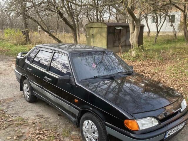 Черный ВАЗ 2115 Самара, объемом двигателя 1.5 л и пробегом 315 тыс. км за 1350 $, фото 1 на Automoto.ua