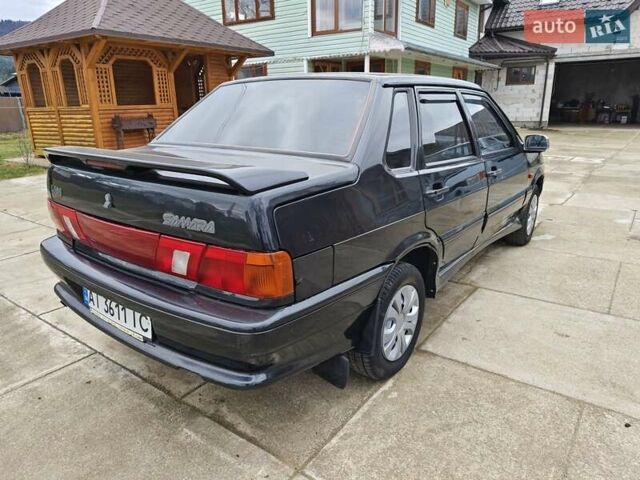 Черный ВАЗ 2115 Самара, объемом двигателя 1.5 л и пробегом 140 тыс. км за 1900 $, фото 6 на Automoto.ua