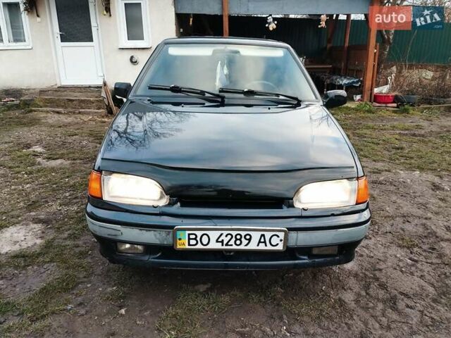 Черный ВАЗ 2115 Самара, объемом двигателя 1.5 л и пробегом 130 тыс. км за 1750 $, фото 5 на Automoto.ua