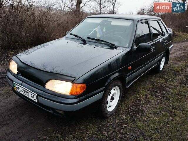 Черный ВАЗ 2115 Самара, объемом двигателя 1.5 л и пробегом 130 тыс. км за 1750 $, фото 5 на Automoto.ua