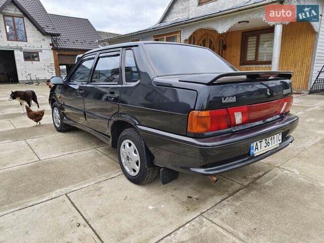 Черный ВАЗ 2115 Самара, объемом двигателя 1.5 л и пробегом 140 тыс. км за 1900 $, фото 8 на Automoto.ua