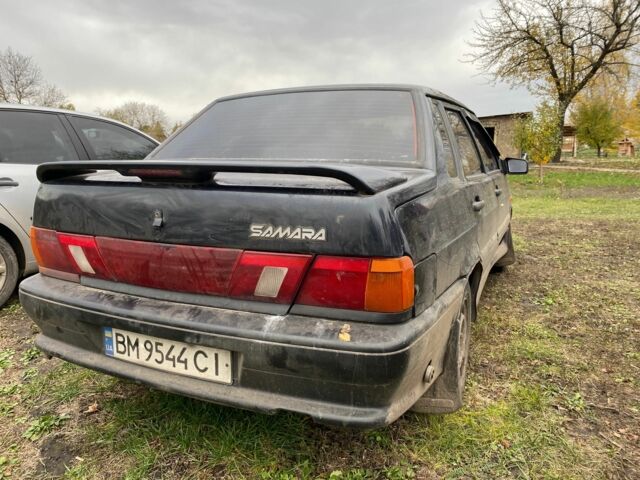 ВАЗ 2115 Самара 2006 в Ахтырке на Automoto.ua Черный ВАЗ 2115 Самара, объемом двигателя 0 л и пробегом 185 тыс. км за 900 $, фото 3 на Automoto.ua