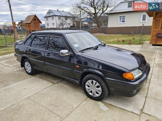 Черный ВАЗ 2115 Самара, объемом двигателя 1.5 л и пробегом 140 тыс. км за 1900 $, фото 1 на Automoto.ua