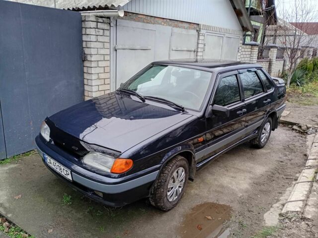 Черный ВАЗ 2115 Самара, объемом двигателя 1.5 л и пробегом 156 тыс. км за 3000 $, фото 6 на Automoto.ua