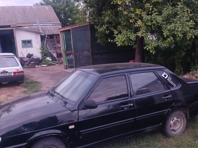 Черный ВАЗ 2115 Самара, объемом двигателя 1.5 л и пробегом 180 тыс. км за 700 $, фото 3 на Automoto.ua