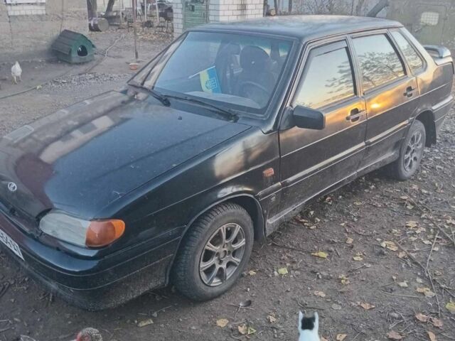 Черный ВАЗ 2115 Самара, объемом двигателя 0 л и пробегом 100 тыс. км за 1500 $, фото 3 на Automoto.ua