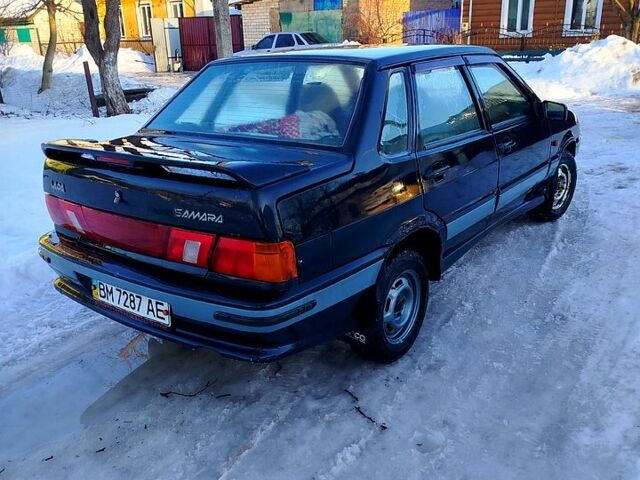 Чорний ВАЗ 2115 Самара, об'ємом двигуна 1.5 л та пробігом 250 тис. км за 1500 $, фото 3 на Automoto.ua