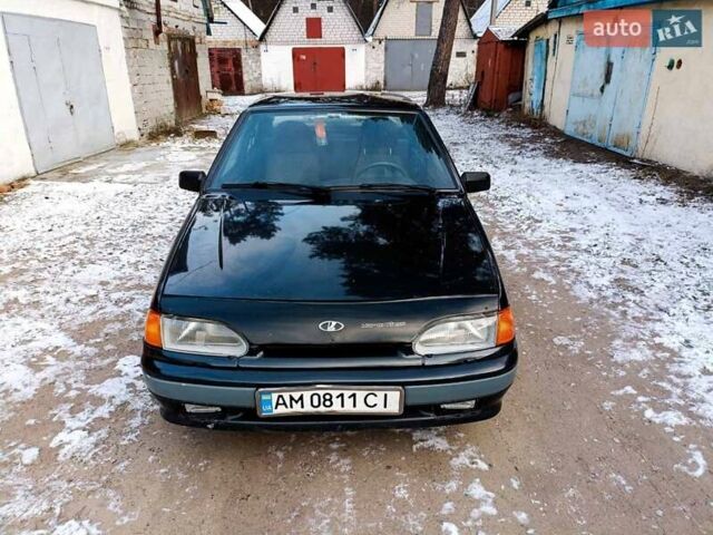 Черный ВАЗ 2115 Самара, объемом двигателя 1.5 л и пробегом 225 тыс. км за 2100 $, фото 13 на Automoto.ua