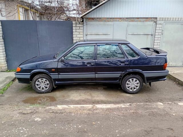 Черный ВАЗ 2115 Самара, объемом двигателя 1.5 л и пробегом 156 тыс. км за 3000 $, фото 1 на Automoto.ua