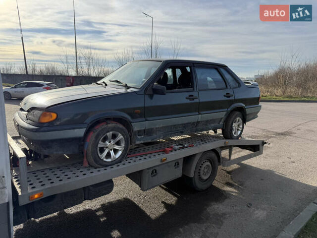 Черный ВАЗ 2115 Самара, объемом двигателя 0 л и пробегом 140 тыс. км за 650 $, фото 6 на Automoto.ua