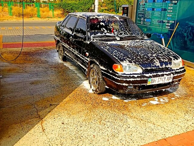 Черный ВАЗ 2115 Самара, объемом двигателя 1.5 л и пробегом 300 тыс. км за 1500 $, фото 3 на Automoto.ua