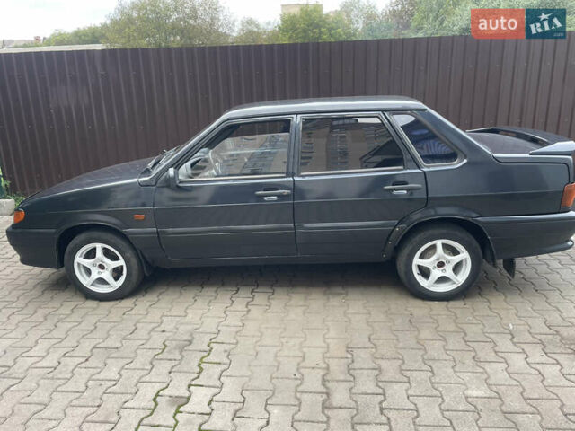 Черный ВАЗ 2115 Самара, объемом двигателя 1.5 л и пробегом 198 тыс. км за 1700 $, фото 21 на Automoto.ua