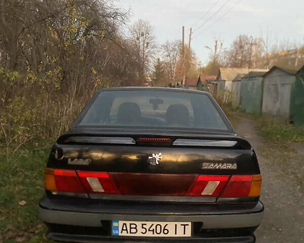 Чорний ВАЗ 2115 Самара, об'ємом двигуна 1.5 л та пробігом 312 тис. км за 1350 $, фото 3 на Automoto.ua