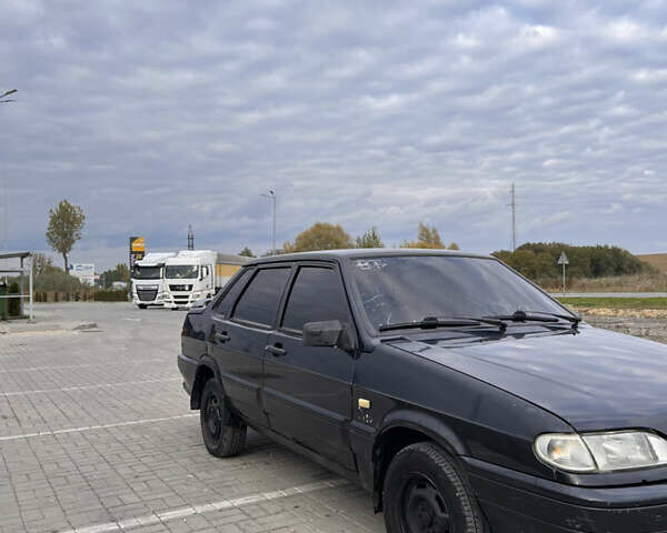 Черный ВАЗ 2115 Самара, объемом двигателя 1.6 л и пробегом 225 тыс. км за 1400 $, фото 3 на Automoto.ua