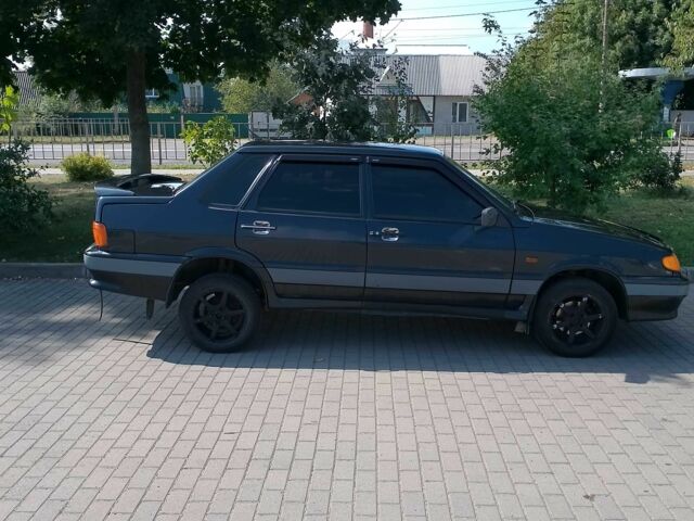 Черный ВАЗ 2115 Самара, объемом двигателя 1.6 л и пробегом 96 тыс. км за 1800 $, фото 9 на Automoto.ua