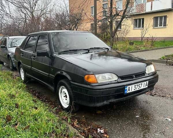 Черный ВАЗ 2115 Самара, объемом двигателя 1.6 л и пробегом 270 тыс. км за 1500 $, фото 3 на Automoto.ua