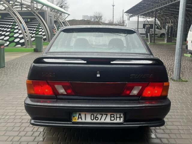 Черный ВАЗ 2115 Самара, объемом двигателя 1.6 л и пробегом 150 тыс. км за 1900 $, фото 3 на Automoto.ua