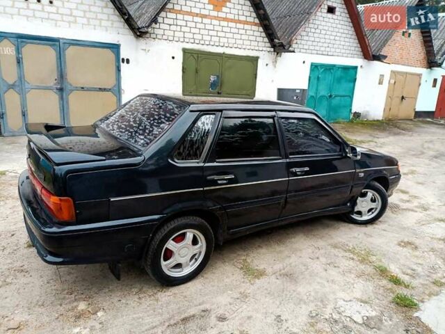 Черный ВАЗ 2115 Самара, объемом двигателя 1.6 л и пробегом 260 тыс. км за 1950 $, фото 9 на Automoto.ua