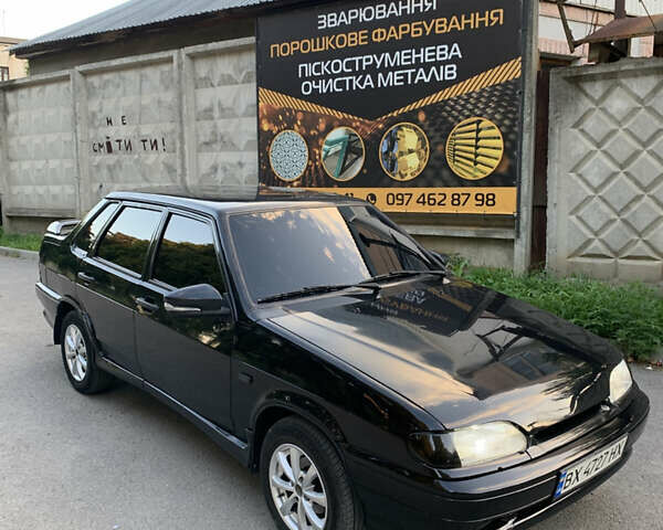 Черный ВАЗ 2115 Самара, объемом двигателя 1.6 л и пробегом 285 тыс. км за 2700 $, фото 7 на Automoto.ua