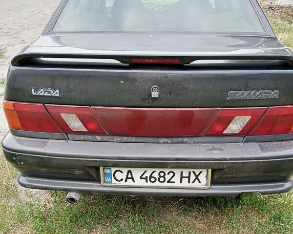 Чорний ВАЗ 2115 Самара, об'ємом двигуна 1.6 л та пробігом 195 тис. км за 2100 $, фото 3 на Automoto.ua