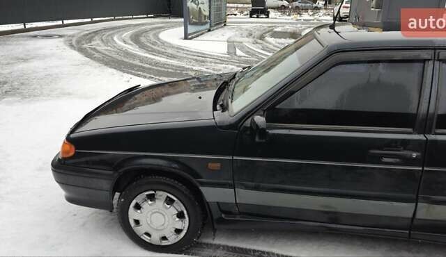 Чорний ВАЗ 2115 Самара, об'ємом двигуна 1.5 л та пробігом 164 тис. км за 2200 $, фото 4 на Automoto.ua