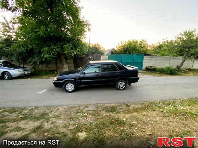 Черный ВАЗ 2115 Самара, объемом двигателя 1.6 л и пробегом 200 тыс. км за 1050 $, фото 5 на Automoto.ua