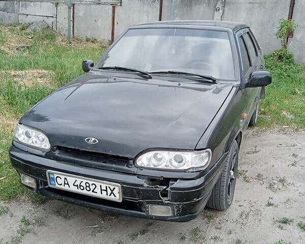 Чорний ВАЗ 2115 Самара, об'ємом двигуна 1.6 л та пробігом 195 тис. км за 2100 $, фото 7 на Automoto.ua