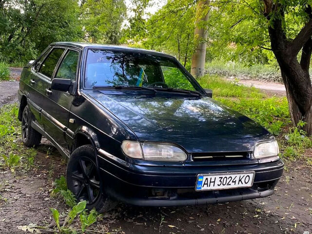 Черный ВАЗ 2115 Самара, объемом двигателя 1.6 л и пробегом 0 тыс. км за 1380 $, фото 5 на Automoto.ua
