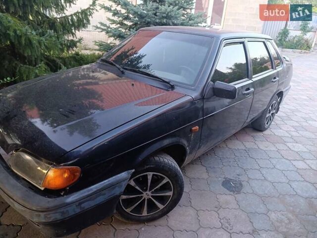 Черный ВАЗ 2115 Самара, объемом двигателя 1.6 л и пробегом 319 тыс. км за 1800 $, фото 2 на Automoto.ua